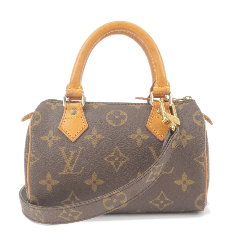 Louis Vuitton Monogram Mini Speedy & Strap M41534 J75010