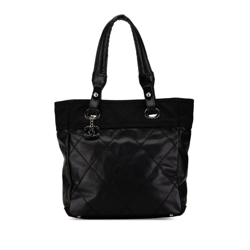 Black Chanel Small Paris-Biarritz Tote