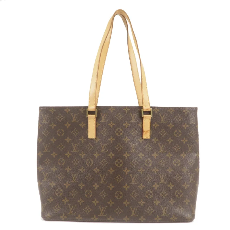 Louis Vuitton Monogram Luco Tote Bag Hand Bag Brown M51155