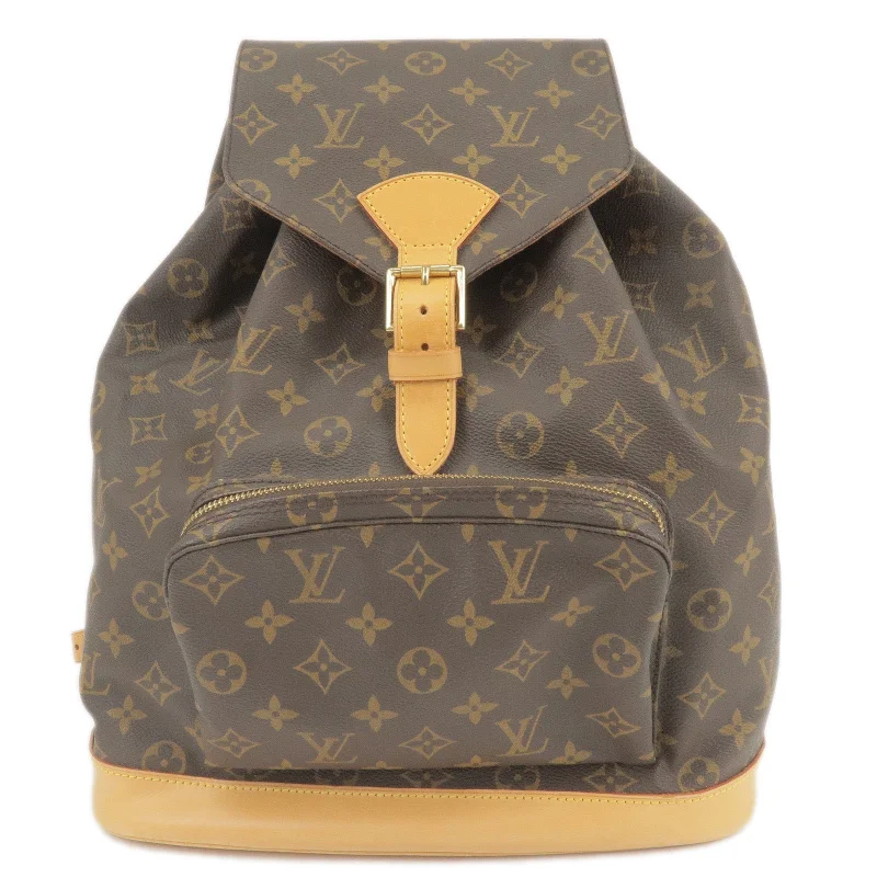 Louis Vuitton Monogram Montsouris GM Back Pack M51135