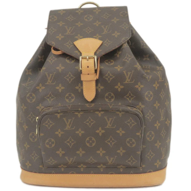 Louis Vuitton Monogram Montsouris GM Back Pack M51135