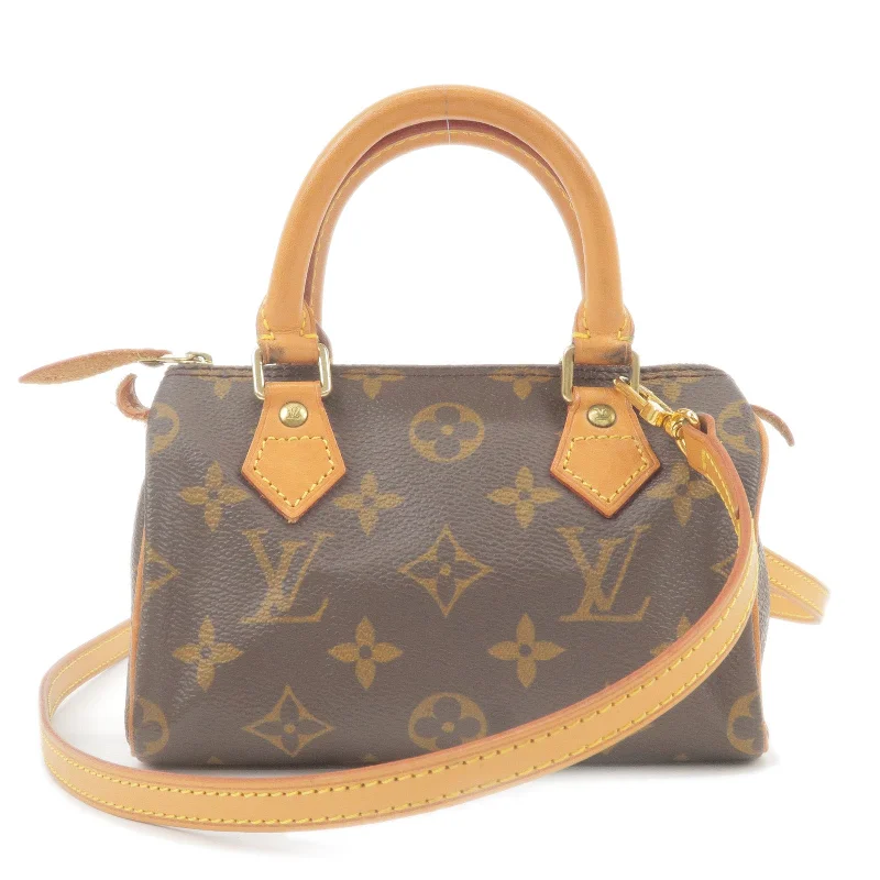 Louis Vuitton Monogram Mini Speedy & Strap M41534 J00145