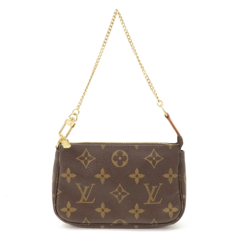 Louis Vuitton Monogram Mini Pochette Accessoires Pouch M58009