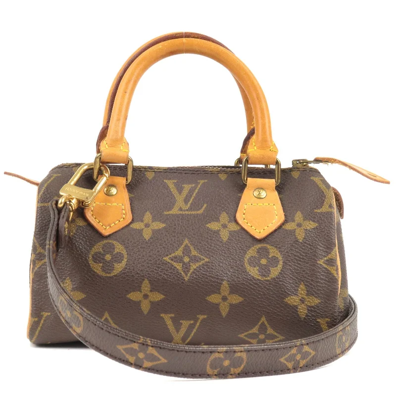 Louis Vuitton Monogram Mini Speedy & Strap M41534 J75010