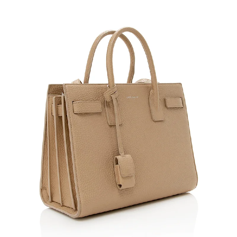 Saint Laurent Calfskin Classic Sac de Jour Nano Tote 16258