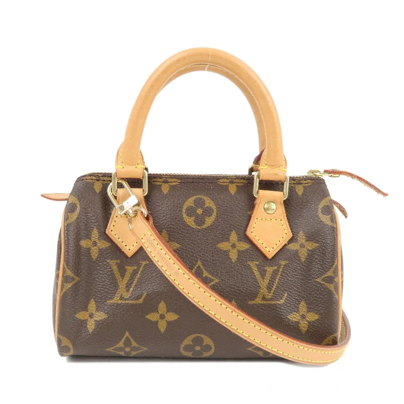 Louis Vuitton Monogram Mini Speedy Boston Bag Strap M41534 J00145