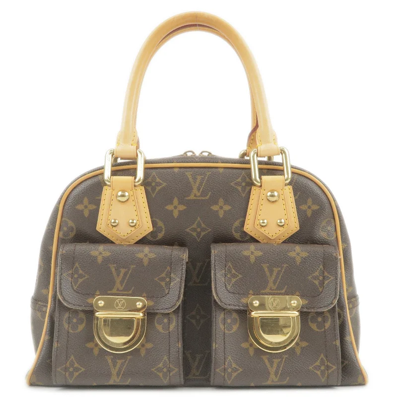 Louis Vuitton Monogram Manhattan PM Hand Bag M40026