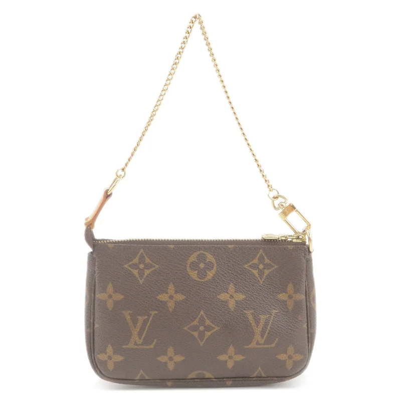 Louis Vuitton Monogram Mini Pochette Accessoires Pouch M58009