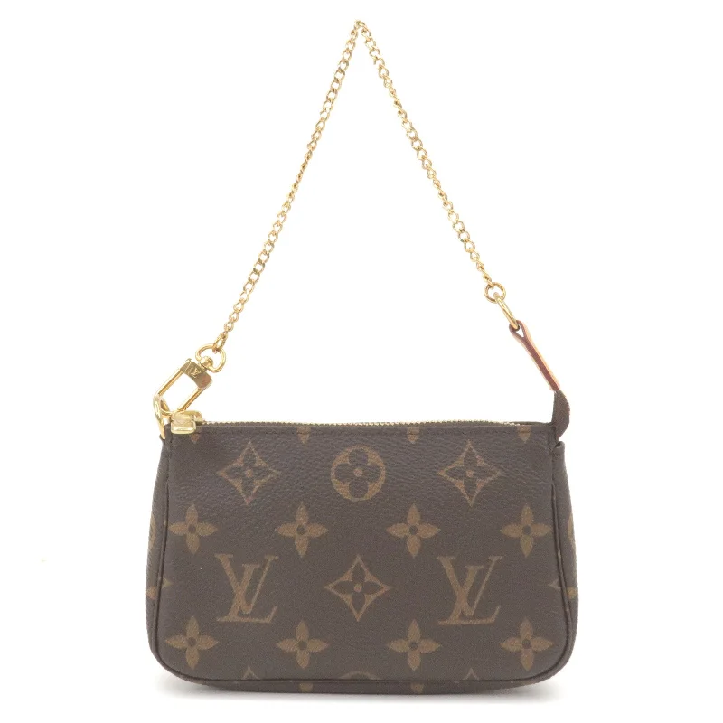 Louis Vuitton Monogram Mini Pochette Accessoires Pouch M58009