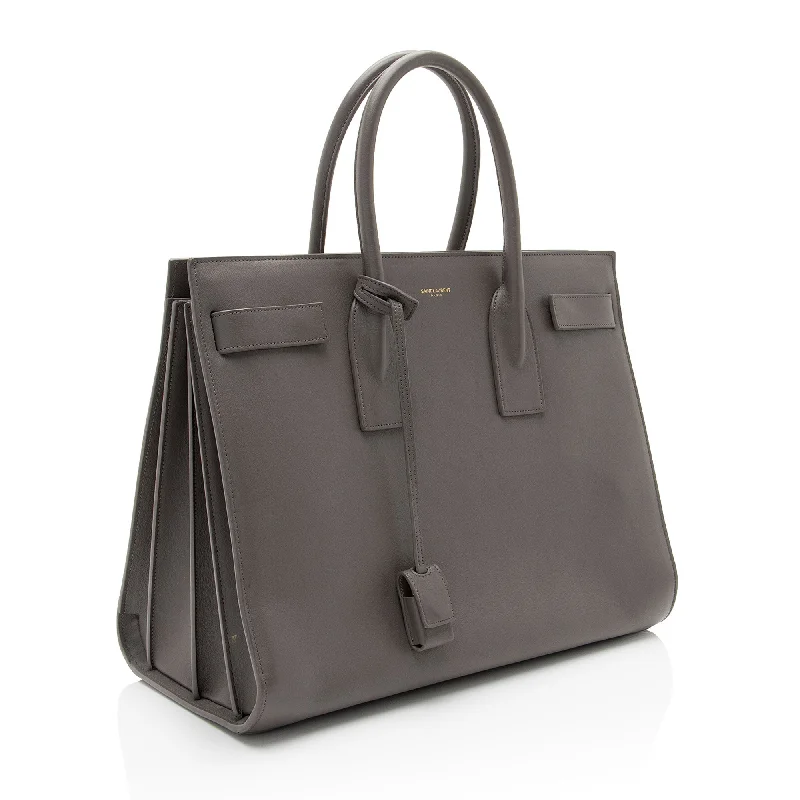 Saint Laurent Calfskin Sac De Jour Large Tote yUc2G8