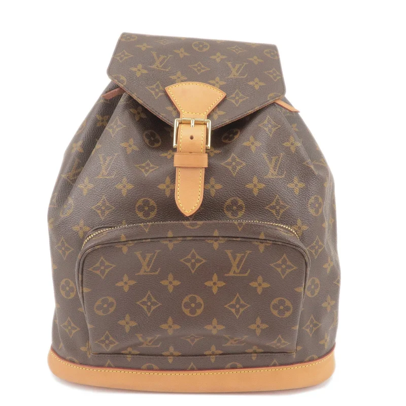 Louis Vuitton Monogram Montsouris GM Back Pack M51135