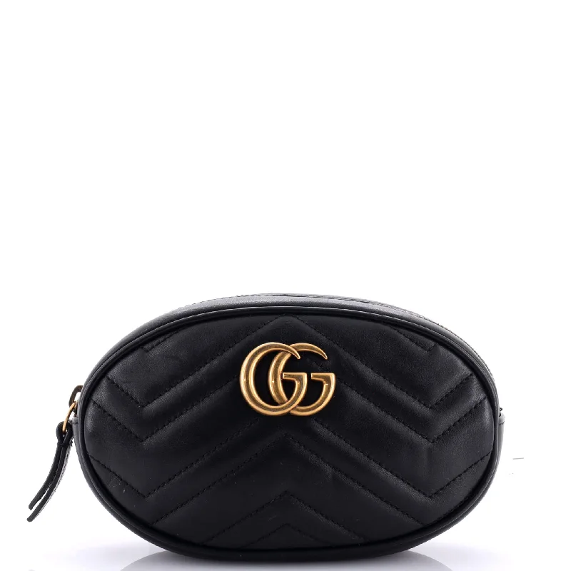 GG Marmont Belt Bag Matelasse Leather