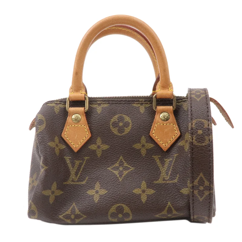 Louis Vuitton Monogram Mini Speedy & Strap M41534 J75010