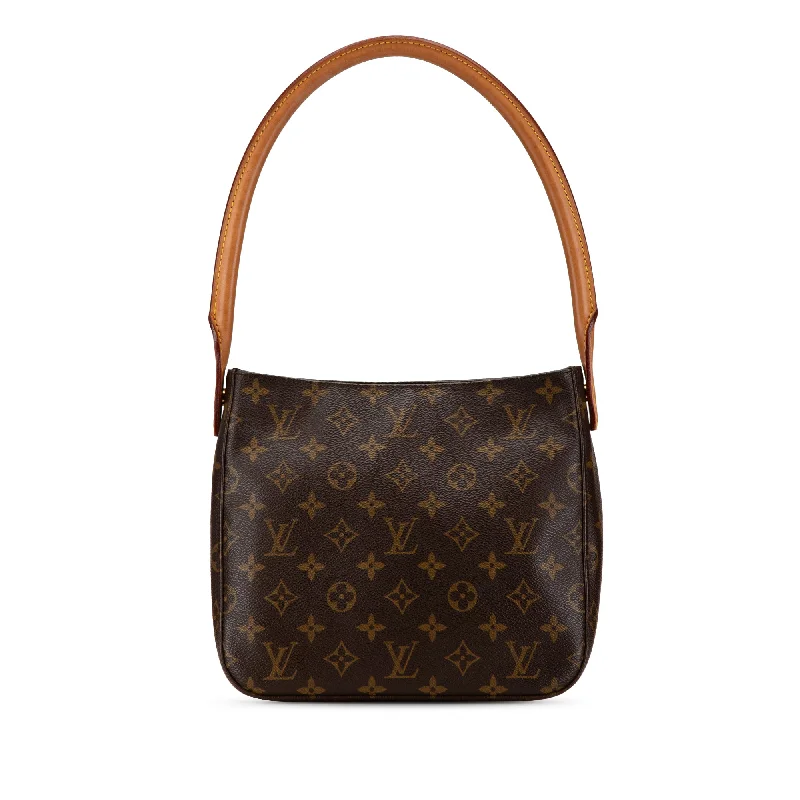 Brown Louis Vuitton Monogram Looping MM Shoulder Bag