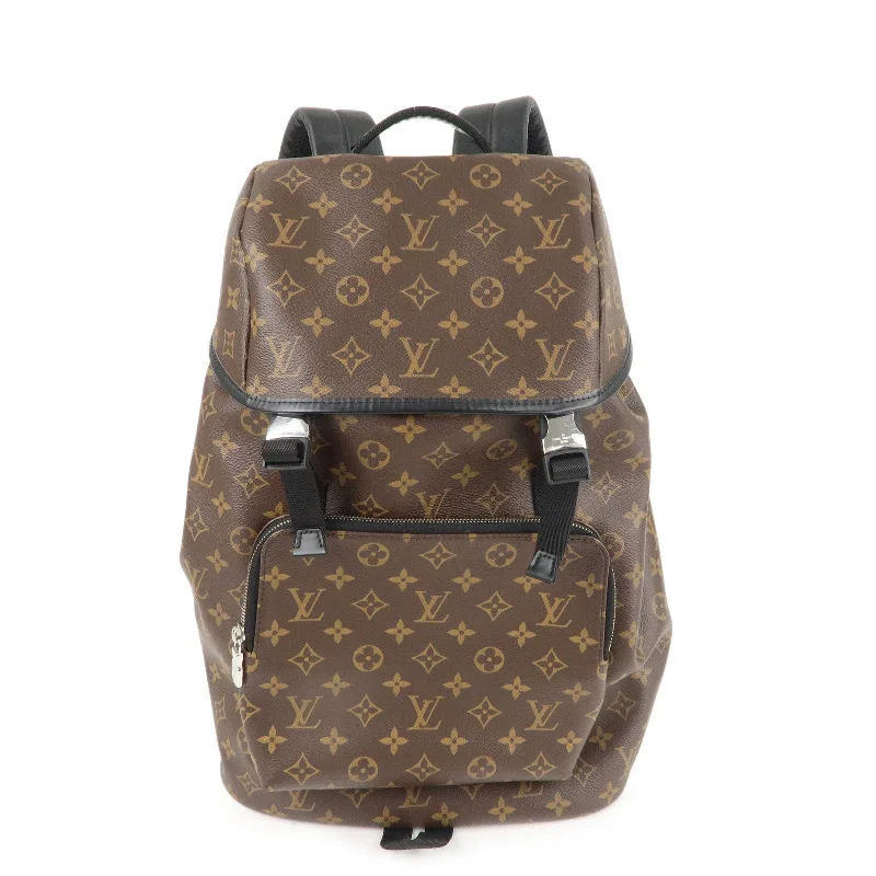 Louis Vuitton Monogram Macassar Zack Back Pack Brown M43422