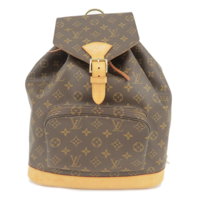 Louis Vuitton Monogram Montsouris GM Back Pack M51135