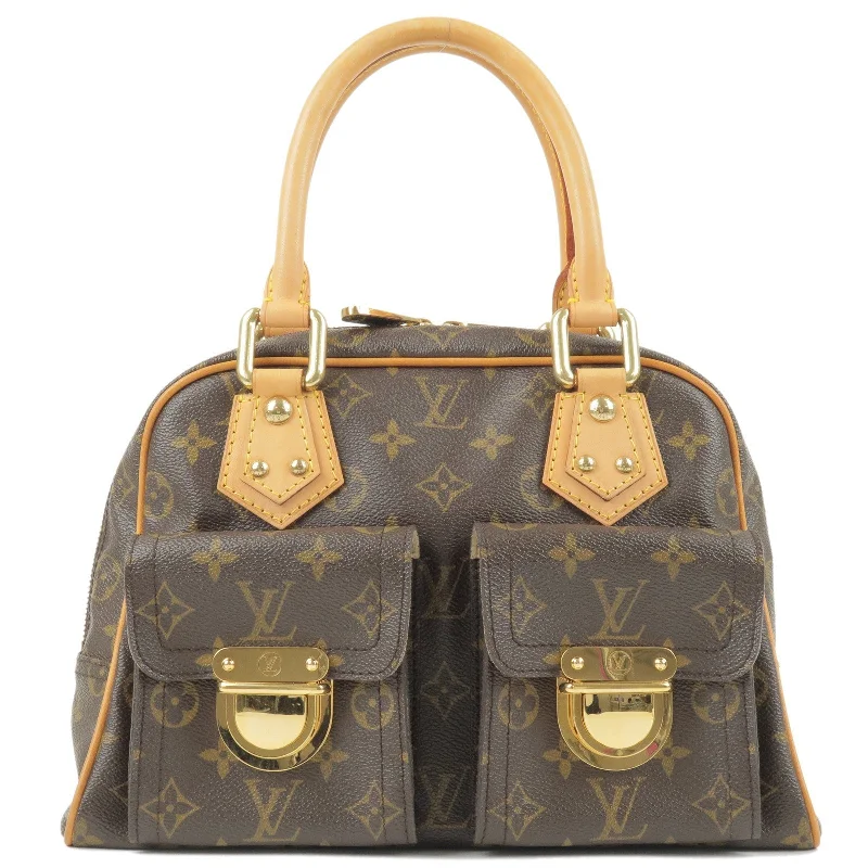 Louis Vuitton Monogram Manhattan PM Hand Bag M40026