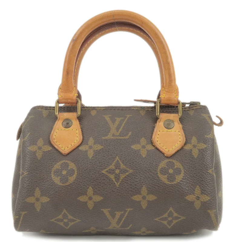 Louis Vuitton Monogram Mini Speedy Hand Bag M41534