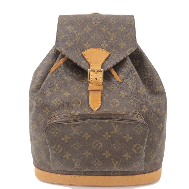 Louis Vuitton Monogram Montsouris GM Back Pack M51135