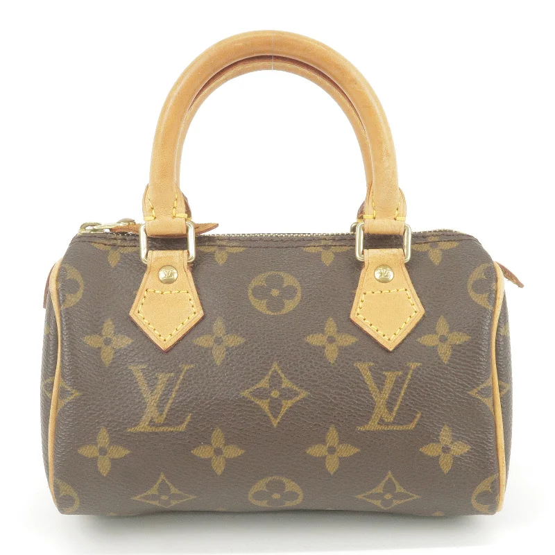 Louis Vuitton Monogram Mini Speedy Hand Bag Mini Bag M41534