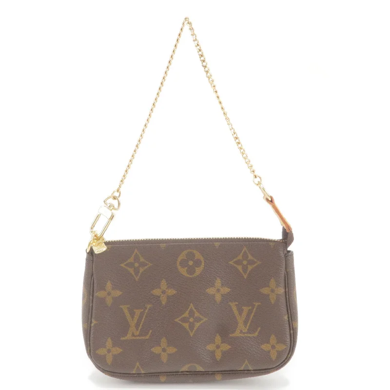 Louis Vuitton Monogram Mini Pochette Accessoires Pouch M58009