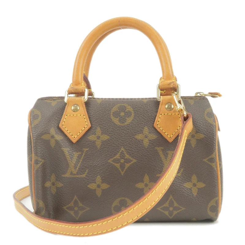 Louis Vuitton Monogram Mini Speedy & Strap M41534 J00145