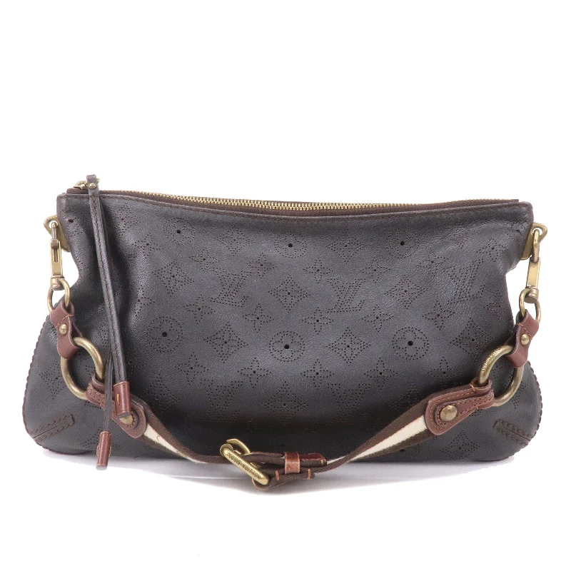 Louis Vuitton Monogram Mahina Pochette Onatah Cacao M40003