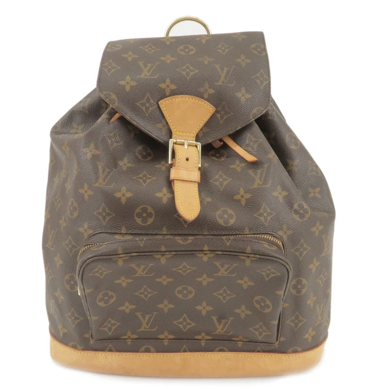 Louis Vuitton Monogram Montsouris GM Back Pack M51135