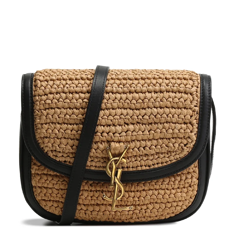 SAINT LAURENT Medium Raffia Kaia Bag