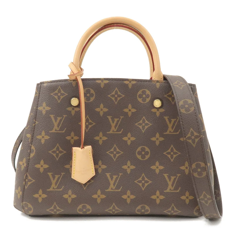 Louis Vuitton Monogram Montaigne BB 2Way Bag Hand Bag M41055