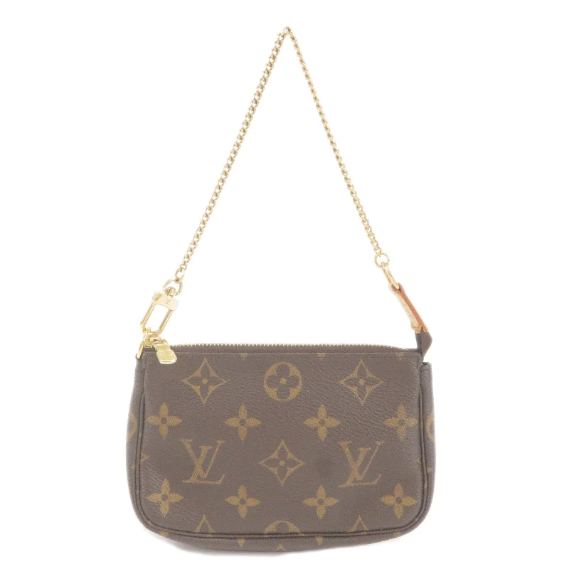 Louis Vuitton Monogram Mini Pochette Accessoires Pouch M58009