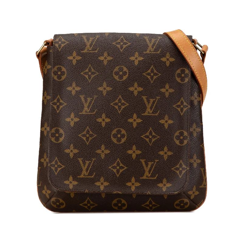 Brown Louis Vuitton Monogram Musette Salsa Short Strap Shoulder Bag