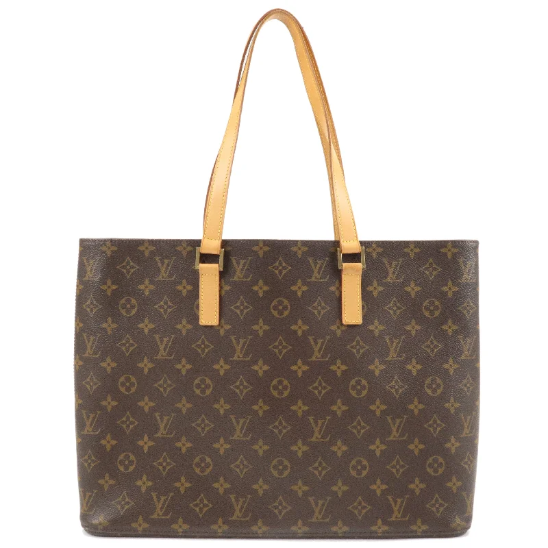 Louis Vuitton Monogram Luco Tote Bag Hand Bag M51155