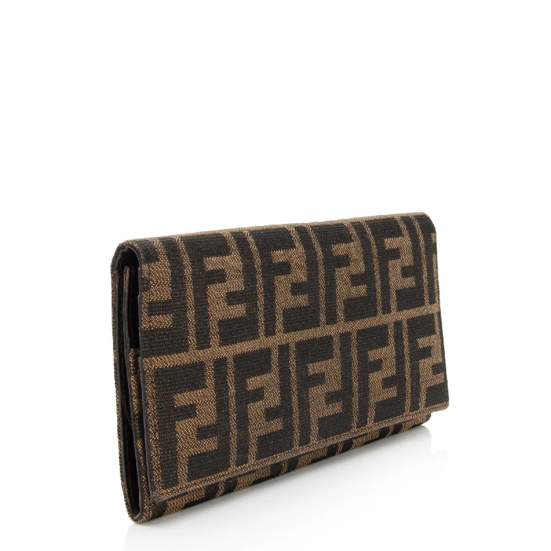 Fendi Zucca Continental Wallet (SHF-G0l1pR)