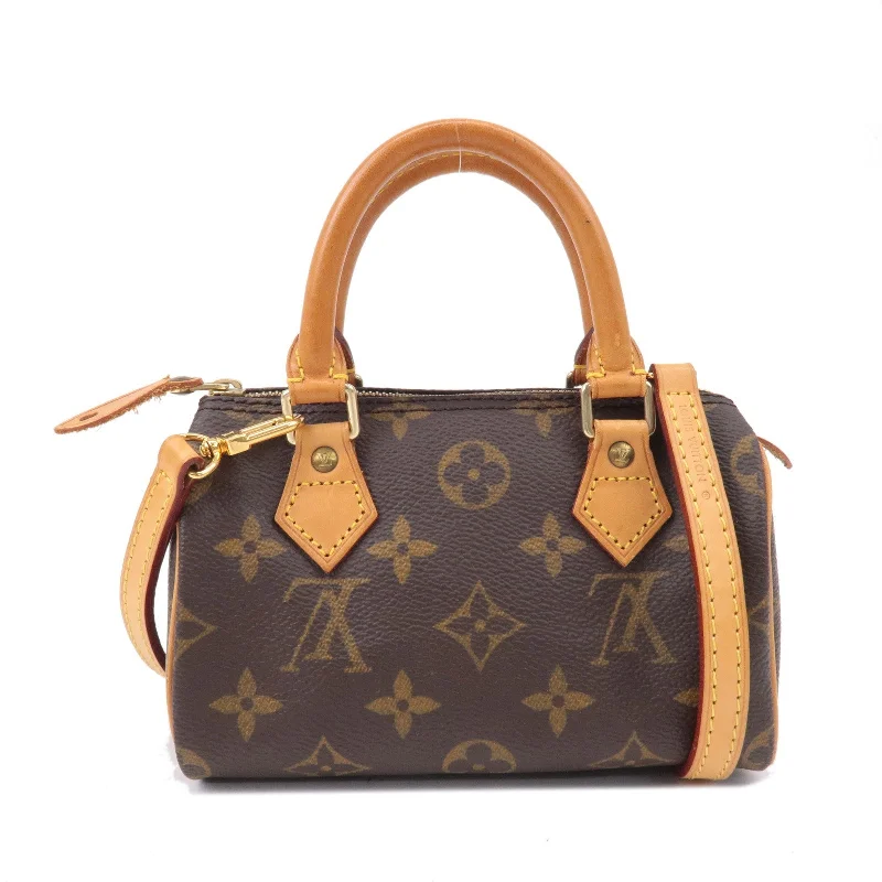 Louis Vuitton Monogram Mini Speedy Boston Bag&Strap M41534 J00145