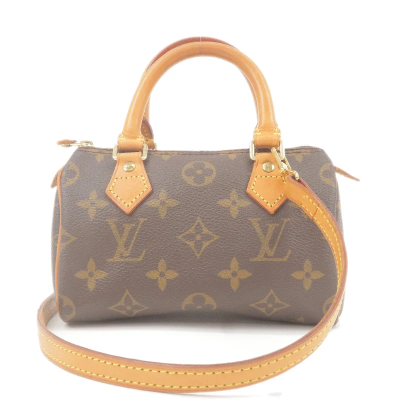 Louis Vuitton Monogram Mini Speedy & Strap M41534 J00145