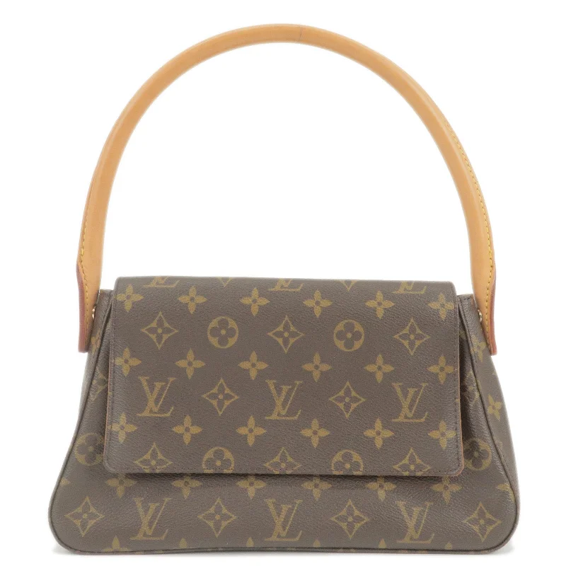 Louis Vuitton Monogram Mini Looping Shoulder Bag Hand Bag M51147