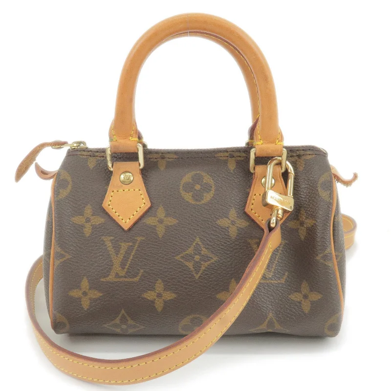 Louis Vuitton Monogram Mini Speedy & Strap M41534 J00144