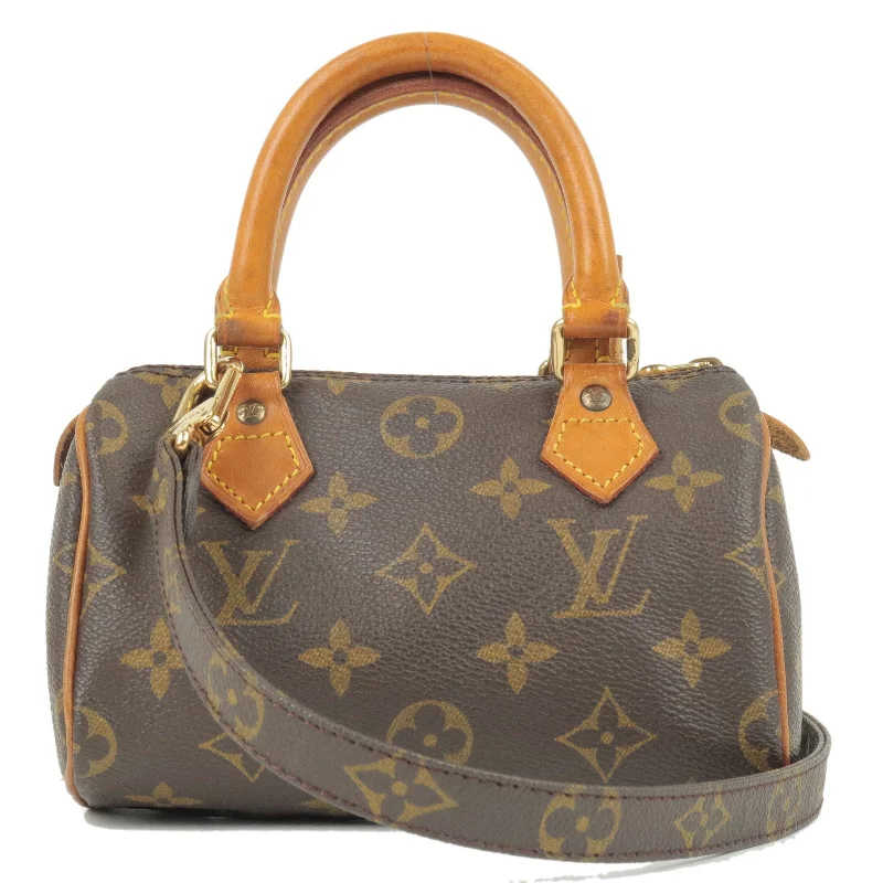 Louis Vuitton Monogram Mini Speedy & Strap M41534 J75010