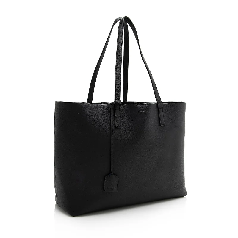 Saint Laurent Calfskin Large Shopping Tote 22494