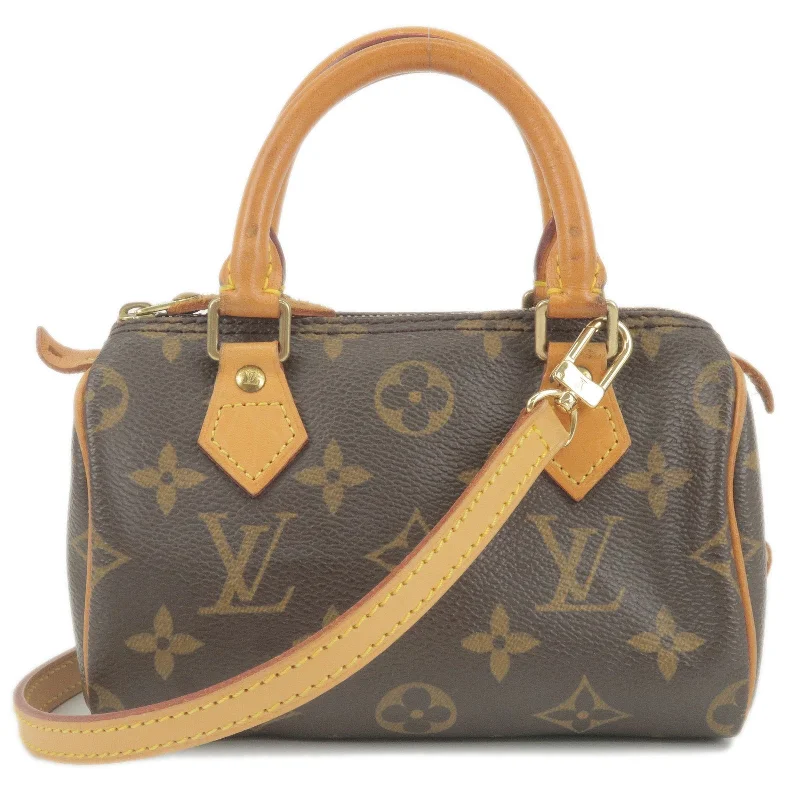 Louis Vuitton Monogram Mini Speedy & Strap M41534 J52314