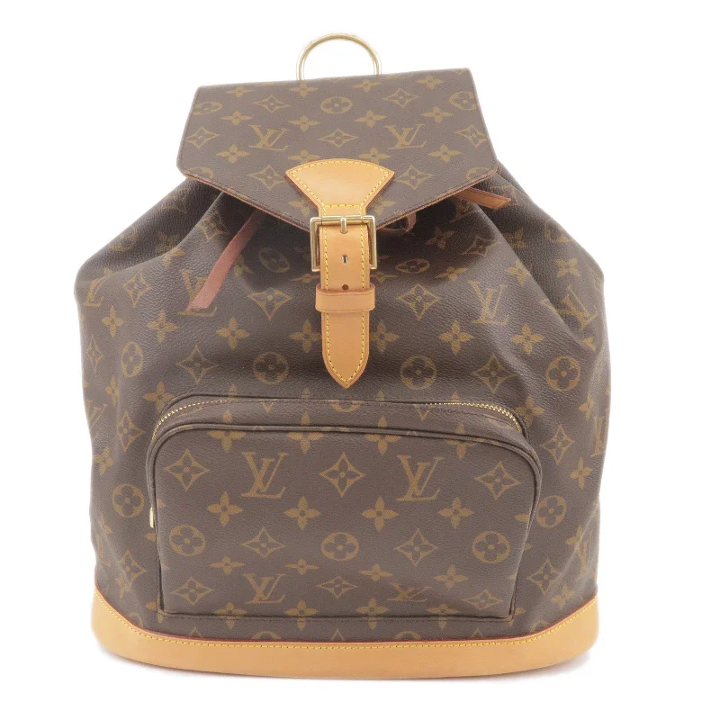 Louis Vuitton Monogram Montsouris GM Back Pack M51135