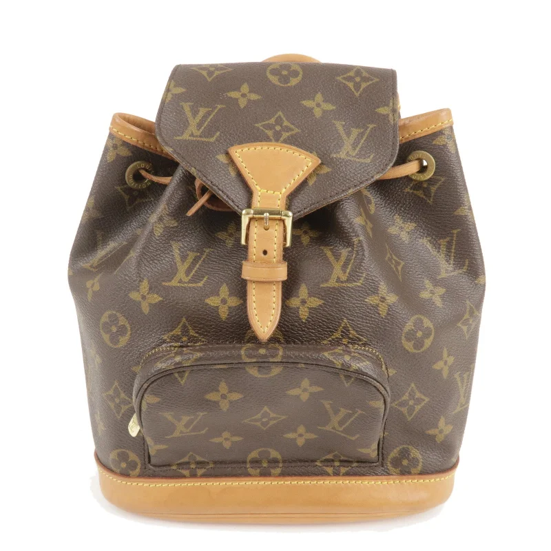 Louis Vuitton Monogram Mini Montsouris Back Pack Brown M51137