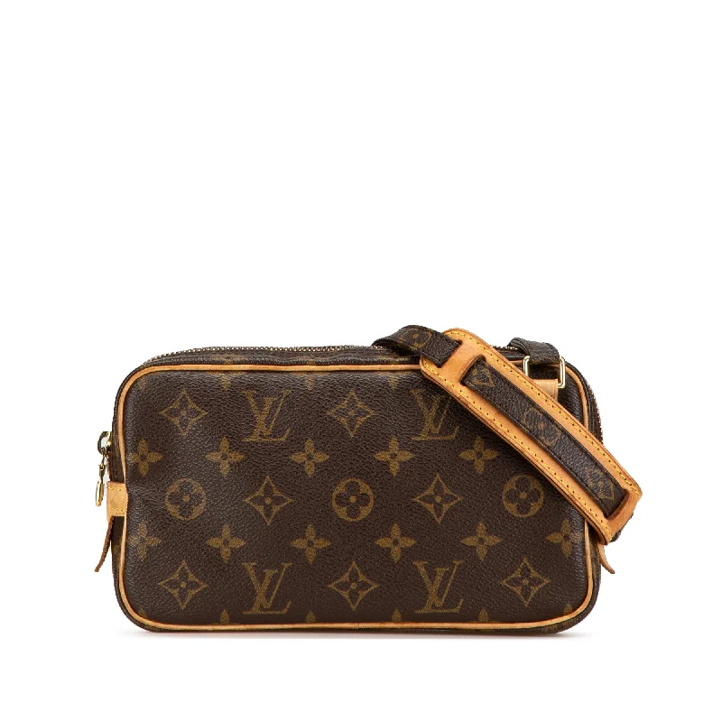 Brown Louis Vuitton Monogram Pochette Marly Bandouliere Crossbody Bag