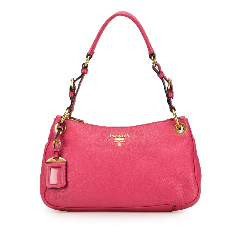 Pink Prada Vitello Daino Shoulder Bag