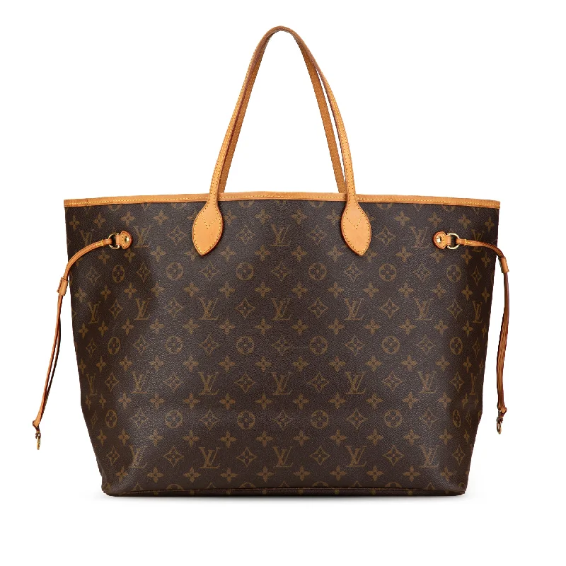 Brown Louis Vuitton Monogram Neverfull GM Tote Bag