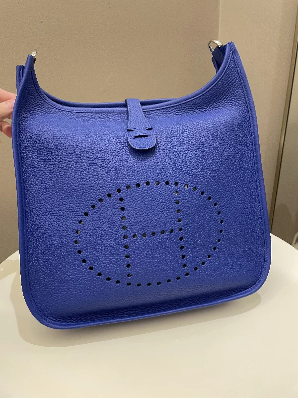 Hermes Evelyne 29 PM Royal Blue Clemence