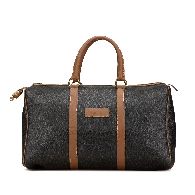 Black Dior Honeycomb Travel Bag