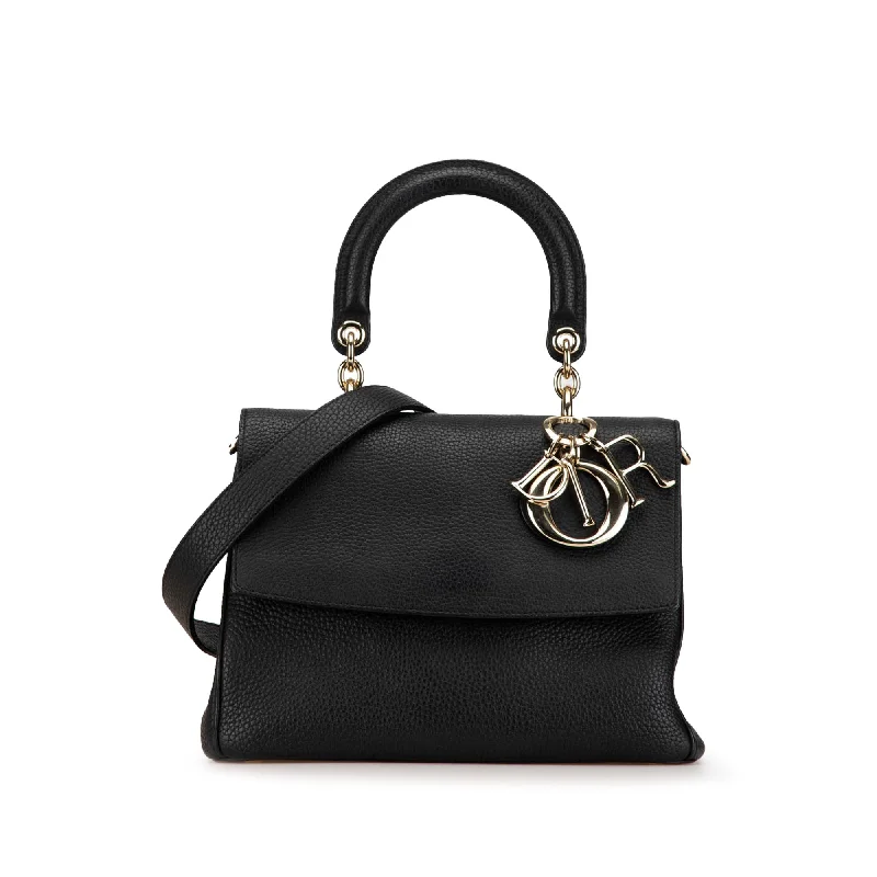 Black Dior Medium Calfskin Be Dior Satchel