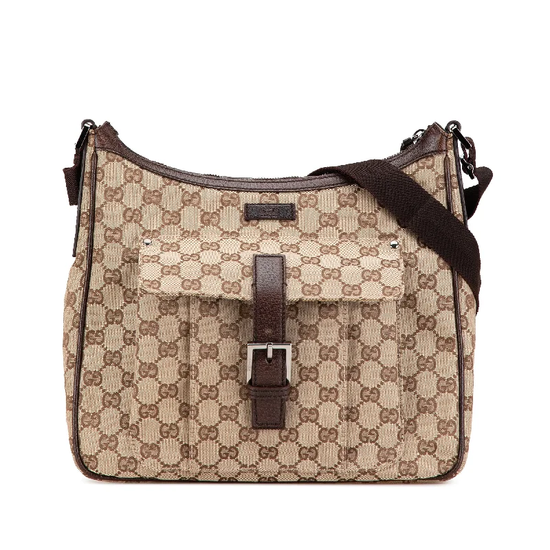 Brown Gucci GG Canvas Crossbody